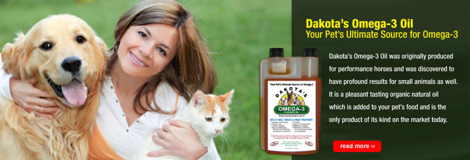Dakota's Omega 3 Oil: Your pet's ultimate source for Omega-3 fatty acids